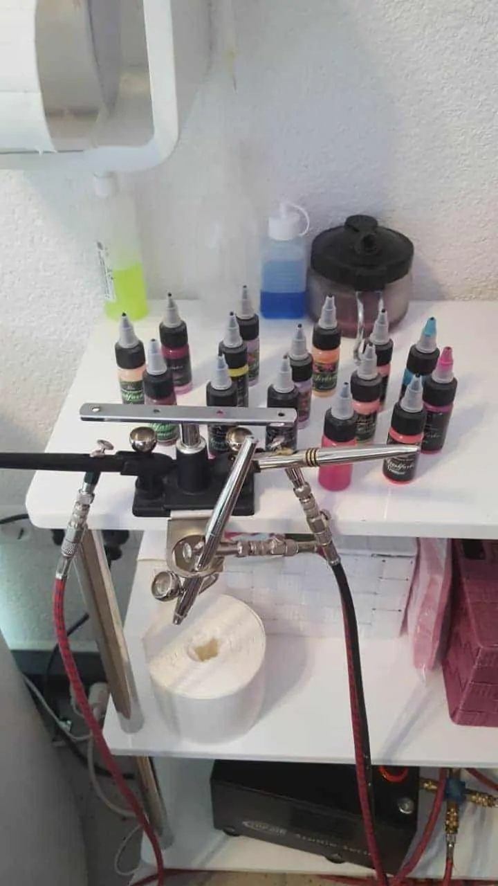 Airbrush-Ausstattung im Nagelstübchen Creative